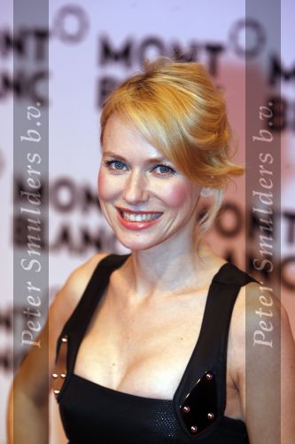 Chamonix 2 februari 2007
Presentatie sieraden lijn van Mont Blanc in Chamonix. 
Naomi Watts