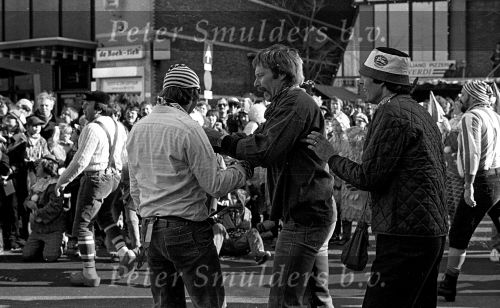 Eindhoven, 1986 Carnaval
Wedstrijd tussen de teams van PSV en EVV Eindhoven op het stationskwartier