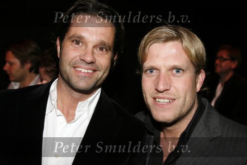 Amsterdam 23 januari 2007
Opening Fashion week in de westergas fabriek. Pascal Zantman met zijn broer Stef