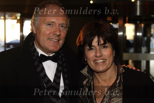 Den Haag 21 januari 2007
Premiere de beatles in congres centrum in Den Haag. Peter Tuinman met vriendin Inge
