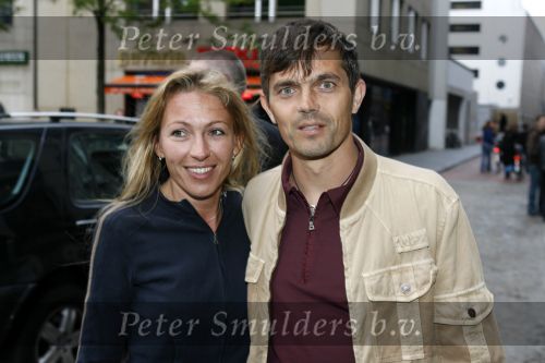 Amsterdam 20 mei 2006
Phillip Cocu met zijn vrouw