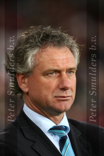 Eindhoven, 24 Februari 2007 Kompetitiewedstrijd PSV-FC Groningen, eindstand 1-0 Seizoen 2006/2007
FC Groningen-assistenttrainer Raymond Libregts