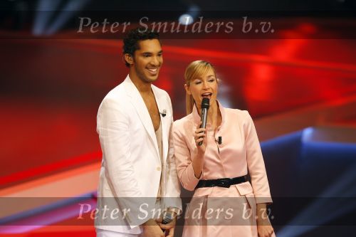Hilversum 20 januari 2007
Opnames X factor in studio 22 met Wendy v Dijk.  Richy