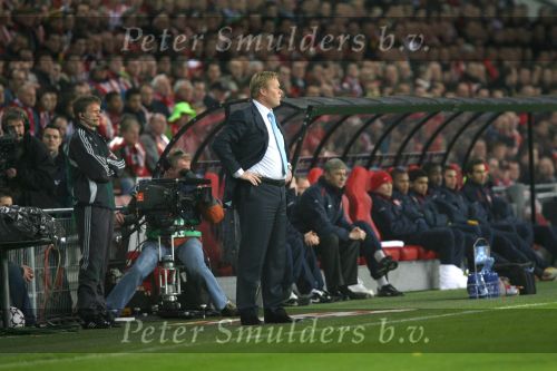 Eindhoven, 20 Februari 2007 Champions Leaguewedstrijd
PSV-FC Arsenal 1e ronde Eindstand 1-0 Seizoen 2006/2007
Ronald Koeman