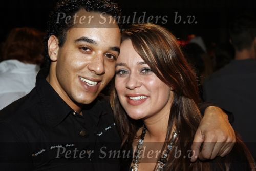 Amsterdam 23 januari 2007
Opening Fashion week in de westergas fabriek. Ruben x factor met zijn nieuwe vriendin Laila van weekblad party