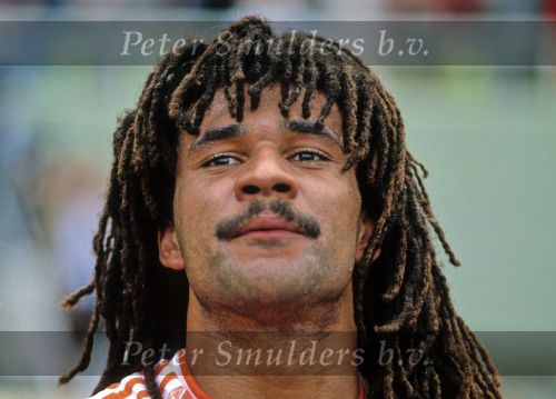 Munchen, 25 Juni 1988 Finale Europees Kampioenschap 1988
Nederland-Rusland met een eindstand van 2-0
Ruud Gullit 
EK 1988