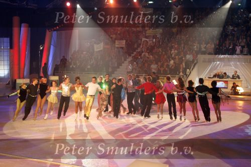 Hilversum 19 januari 2007
Sterrendansen op het ijs van sbs6 in studio 24.