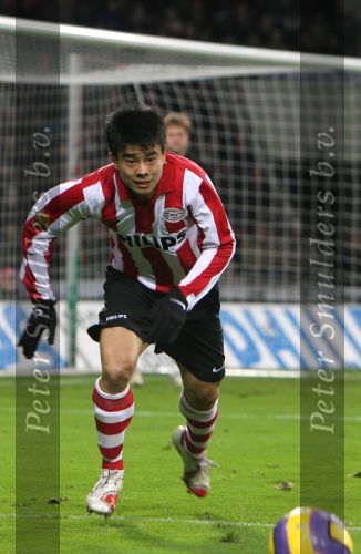 Eindhoven, 24 Februari 2007 Kompetitiewedstrijd PSV-FC Groningen, eindstand 1-0 Seizoen 2006/2007
Sun Xiang