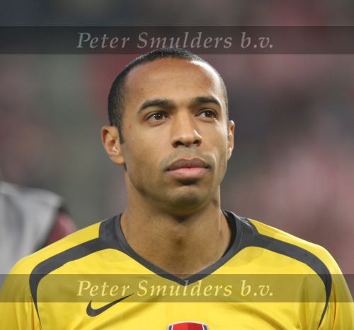 Eindhoven, 20 Februari 2007 Champions Leaguewedstrijd
PSV-FC Arsenal 1e ronde Eindstand 1-0 Seizoen 2006/2007
Thierry Henry