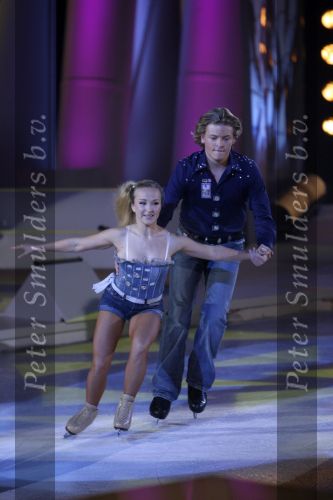Hilversum 19 januari 2007
Sterrendansen op het ijs van sbs6 in studio 24. Thomas Berge