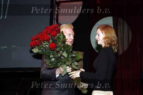 Amsterdam 20 januari 2007
Andre v Duin krijgt de Toon Hermans ouvre award in Carre. kleindochter Toon Hermans