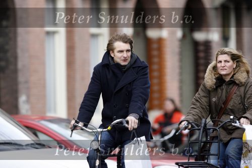 Amsterdam 31 januari 2007
Victor Reinier met zijn vrouw op de fiets.