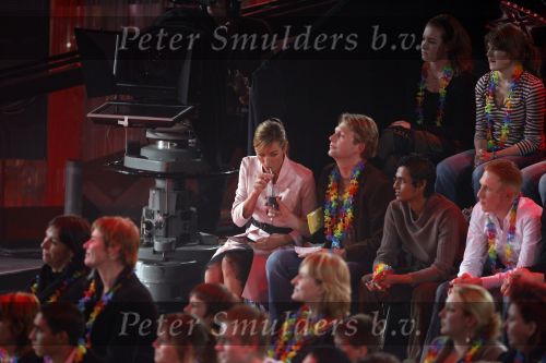 Hilversum 20 januari 2007
Opnames X factor in studio 22 met Wendy v Dijk.