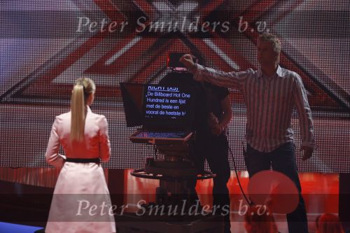 Hilversum 20 januari 2007
Opnames X factor in studio 22 met Wendy v Dijk. autoque