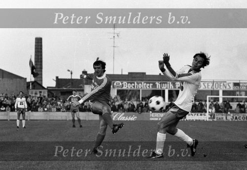 Overpelt 1982
Oud PSV-er Willy v d Kuylen spelend voor vv Overpelt in Belgie
