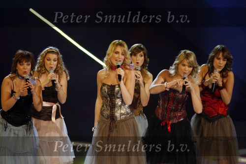 Hilversum 20 januari 2007
Opnames X factor in studio 22 met Wendy v Dijk. X6