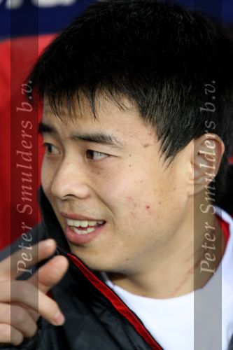 Eindhoven, 20 Februari 2007 Champions Leaguewedstrijd
PSV-FC Arsenal 1e ronde Eindstand 1-0 Seizoen 2006/2007
De eerste chinees die een champions league wedstrijd speelde
Xiang Sun