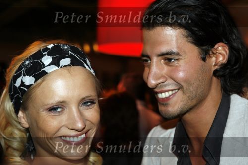 Amsterdam 27 januari 2007
Modeshow Percy op de amsterdam fashion week. Yfke Sturm met vriend