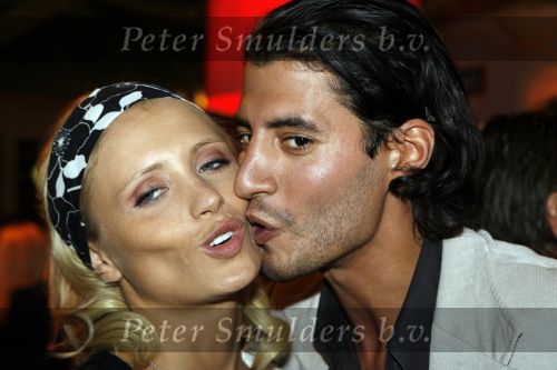 Amsterdam 27 januari 2007
Modeshow Percy op de amsterdam fashion week. Yfke Sturm met vriend