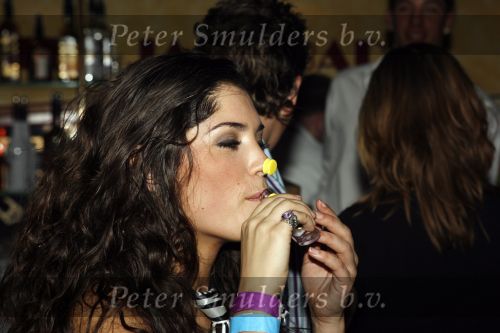Uitgeest 17 januari 2006
Feest Henk Geels in Bobs saloon.
Jan Smit en Yolanthe Cabau v Karsbergen en zusje jan smit