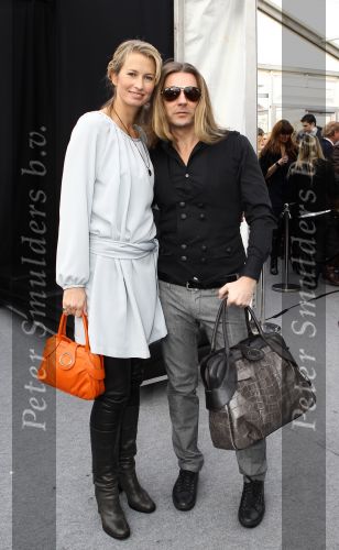 Amsterdam, 31 Januari 2010
Amsterdam International Fashion Week 
Anouk Smulders met Tom Bastiaans