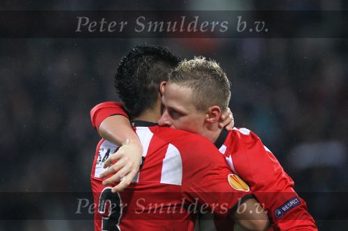 Eindhoven, 25 Februari 2010
1/8 Finale Uefa Europa League PSV-HSV, eindstand 3-2
PSV uitgeschakeld op basis van uit gescoorde doelpunten
Balazs Dzsudzsak scoort 2-0
Foto Junior Smulders