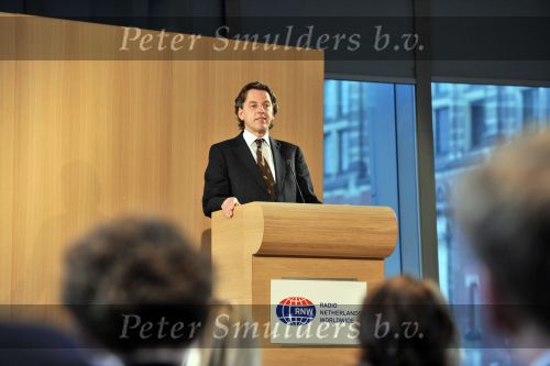 Den Haag 25 januari 2010
Bert Koenders bij bijeenkomst in het vredespaleis met Prinses Maxima.
Peter Smulders bv