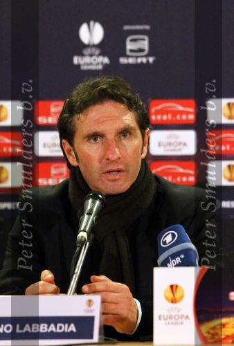 Eindhoven, 25 Februari 2010
1/8 Finale Uefa Europa League PSV-HSV, eindstand 3-2
PSV uitgeschakeld op basis van uit gescoorde doelpunten
Trainer Bruno Labbadia
Foto Junior Smulders