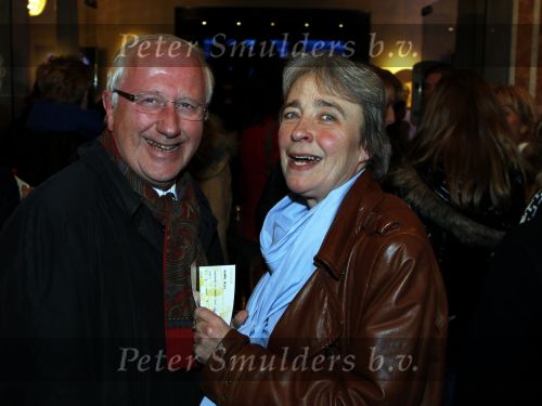Amsterdam 14 januari 2010
Mama mia voorsdtelling in carre. Clairy Polak met man
Peter Smulders bv