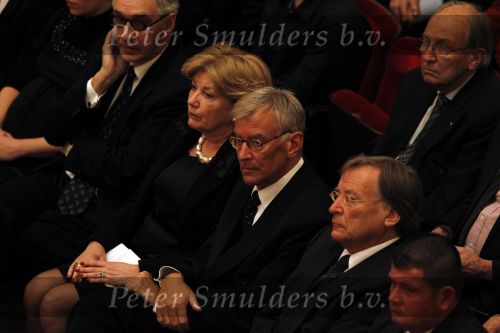 Amsterdam 22 januari 2010
Herdenkingsdienst Edgar Vos in het concertgebouw. Geert de partner van Edgar
Peter Smulders bv