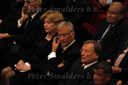 Amsterdam 22 januari 2010
Herdenkingsdienst Edgar Vos in het concertgebouw. Geert de partner van Edgar
Peter Smulders bv