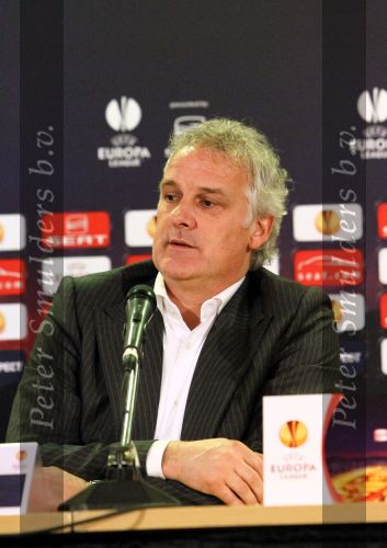 Eindhoven, 25 Februari 2010
1/8 Finale Uefa Europa League PSV-HSV, eindstand 3-2
PSV uitgeschakeld op basis van uit gescoorde doelpunten
PSV Trainer Fred Rutten
Foto Junior Smulders