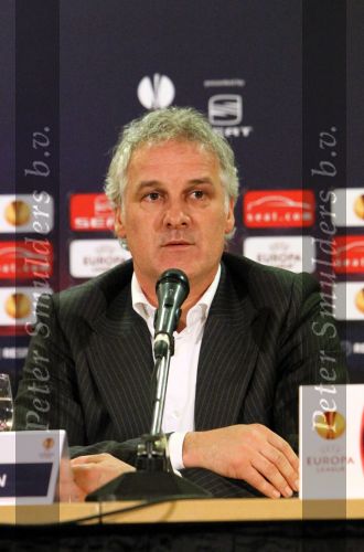 Eindhoven, 25 Februari 2010
1/8 Finale Uefa Europa League PSV-HSV, eindstand 3-2
PSV uitgeschakeld op basis van uit gescoorde doelpunten
PSV Trainer Fred Rutten
Foto Junior Smulders