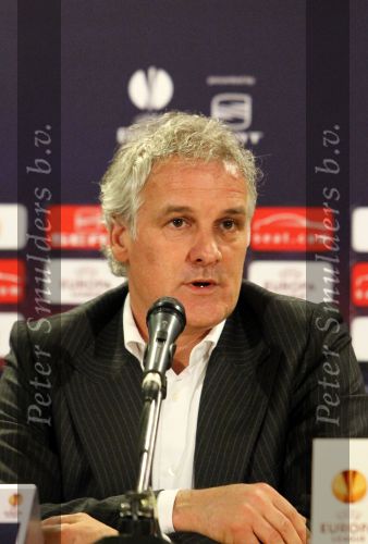 Eindhoven, 25 Februari 2010
1/8 Finale Uefa Europa League PSV-HSV, eindstand 3-2
PSV uitgeschakeld op basis van uit gescoorde doelpunten
PSV Trainer Fred Rutten
Foto Junior Smulders