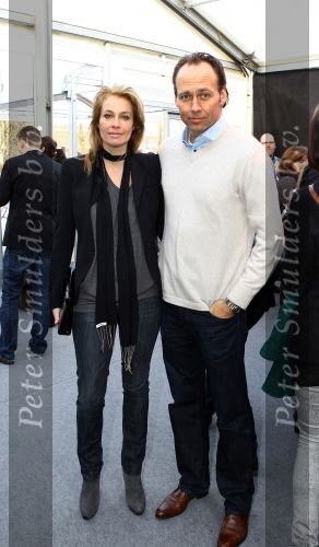 Amsterdam, 31 Januari 2010
Amsterdam International Fashion Week 
Frederique v d Wal met vriend Koen v Trojen