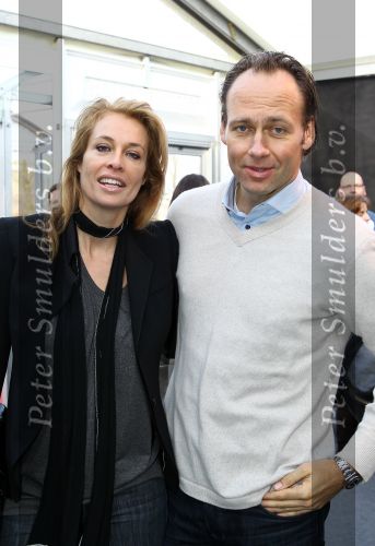 Amsterdam, 31 Januari 2010
Amsterdam International Fashion Week 
Frederique v d Wal met vriend Koen v Trojen