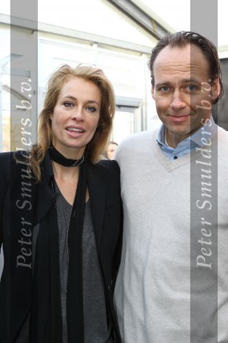 Amsterdam, 31 Januari 2010
Amsterdam International Fashion Week 
Frederique v d Wal met vriend Koen v Trojen