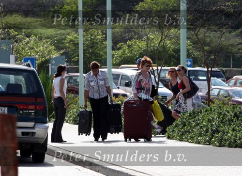 26 December 2009 Curacao
Aankomst Marianne Weber met partner