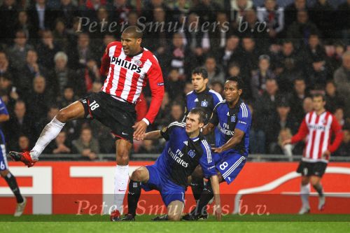 Eindhoven, 25 Februari 2010
1/8 Finale Uefa Europa League PSV-HSV, eindstand 3-2
PSV uitgeschakeld op basis van uit gescoorde doelpunten
Orlando Engelaar 
Foto Junior Smulders