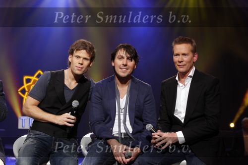 Hilversum 30 januari 2011
Nationale songfestival met de 3J\'s in studio 21.
Peter Smulders bv