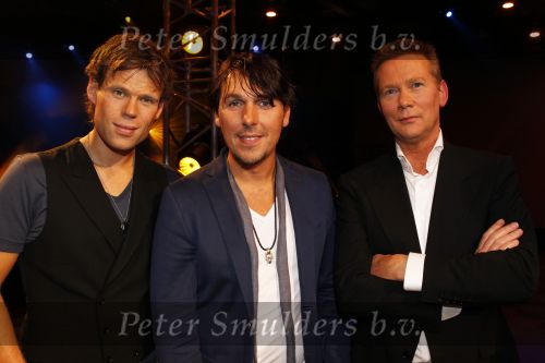 Hilversum 30 januari 2011
Nationale songfestival met de 3J\'s in studio 21.
Peter Smulders bv