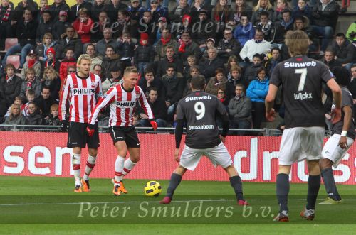 Eindhoven, 20 Maqrt 2011
kompetitiewedstrijd PSV-NAC, eindstand 4-1
Seizoen 2010/2011
Balazs Dzsudzsak
Foto Junior Smulders