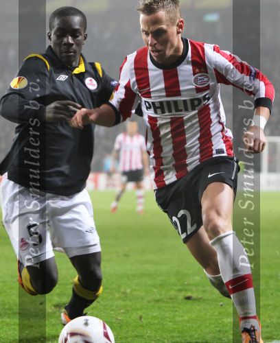 Eindhoven, 24 Februari 2011
Uefacup wedstrijd PSV-OSC Lille, eindstand 3-1
Balazs Dzsudzsak
Foto Junior Smulders