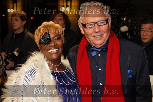 Scheveningen 17 januari 2011
Premiere Sonny Boy in het circustheater. Gerda Havertong met man
Peter Smulders bv