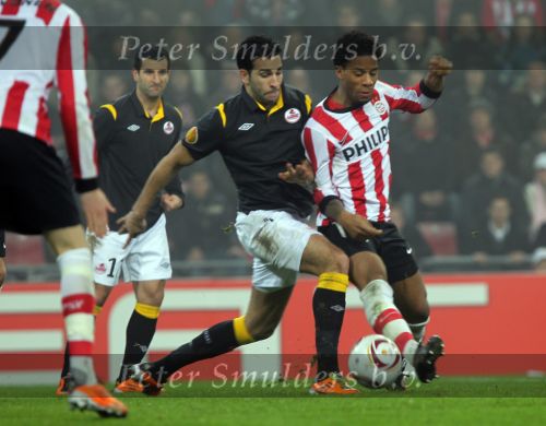 Eindhoven, 24 Februari 2011
Uefacup wedstrijd PSV-OSC Lille, eindstand 3-1
Jeremain Lens
Foto Junior Smulders