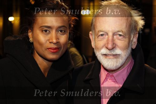 Scheveningen 17 januari 2011
Premiere Sonny Boy in het circustheater. Laetitia Griffith met man
Peter Smulders bv