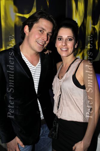 Amsterdam 29 januari 2011
Modeshow Supertrash en presentatie ladyphone Samsung en Olcay Gulsen bij de westergasfabriek. Lodewijk Hoekstra met vriendin
Peter Smulders bv