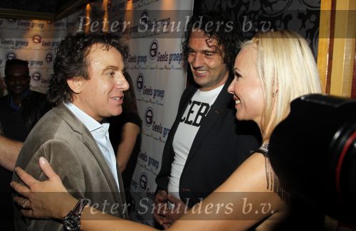 Uitgeest 17 januari 2011
Nieuwjaarsreceptie Henk Geels in Bobs saloon. Marco en Leontien Borsato met Denise Boekhof en haar vriend
Peter Smulders bv