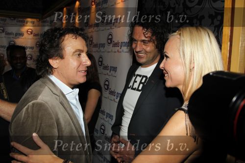 Uitgeest 17 januari 2011
Nieuwjaarsreceptie Henk Geels in Bobs saloon. Marco en Leontien Borsato met Denise Boekhof en haar vriend
Peter Smulders bv