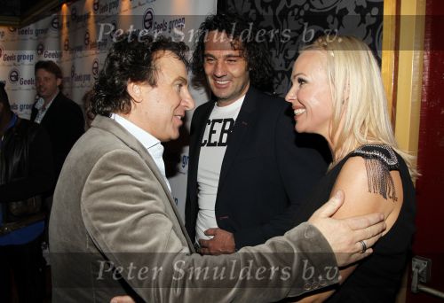 Uitgeest 17 januari 2011
Nieuwjaarsreceptie Henk Geels in Bobs saloon. Marco en Leontien Borsato met Denise Boekhof en haar vriend
Peter Smulders bv